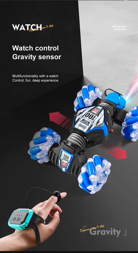 Hand Gesture Stunt Car